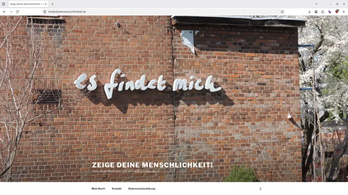 Ein Screenshot meines Blogs